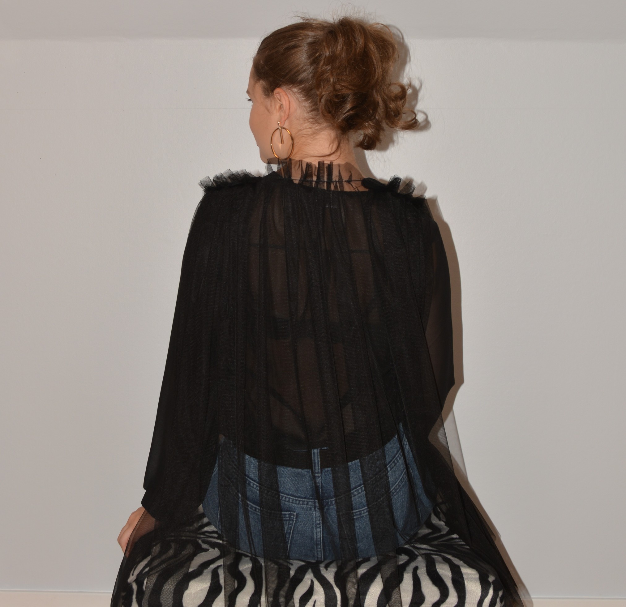 tulle vest