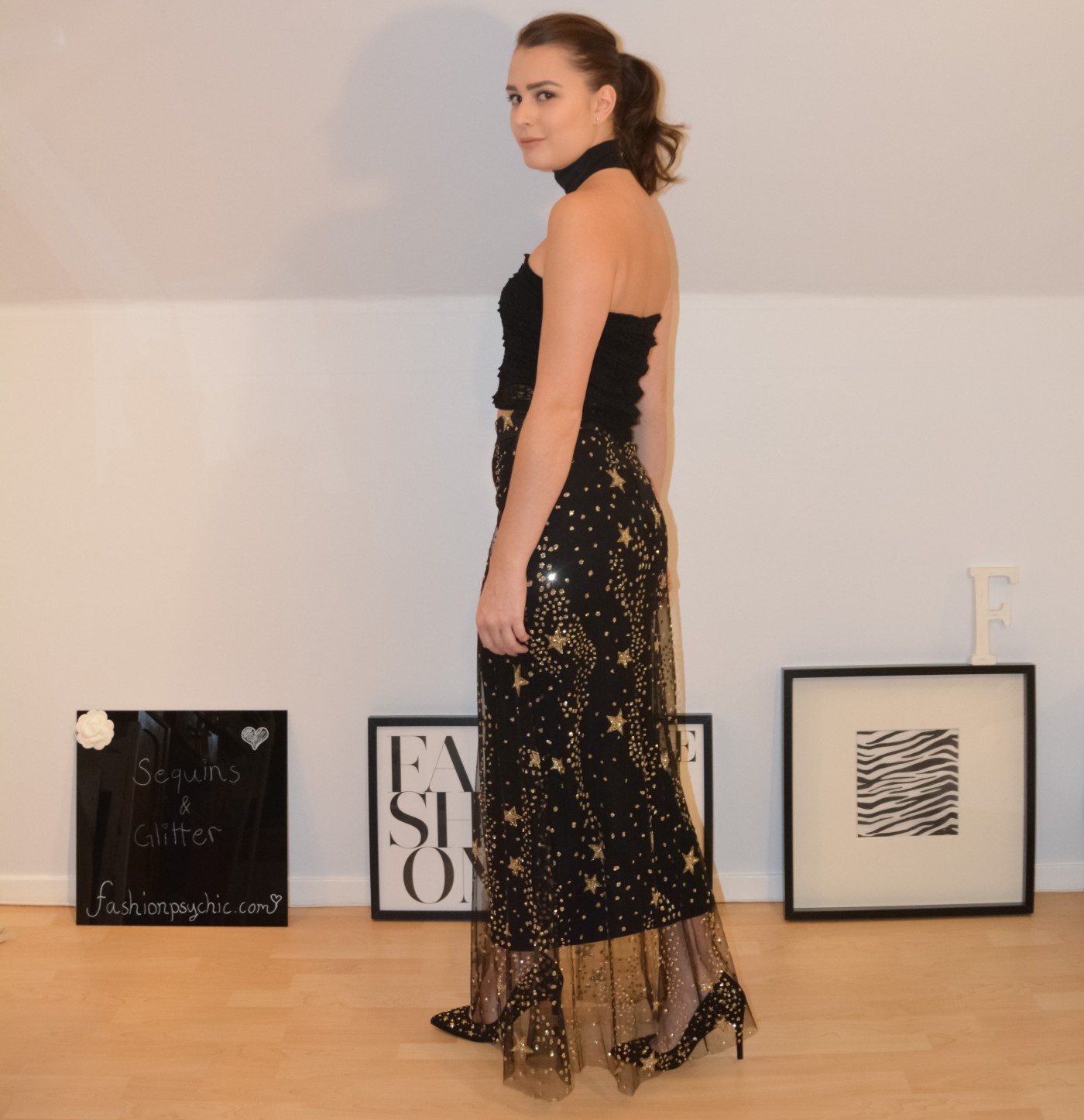 sparkly going out outfit