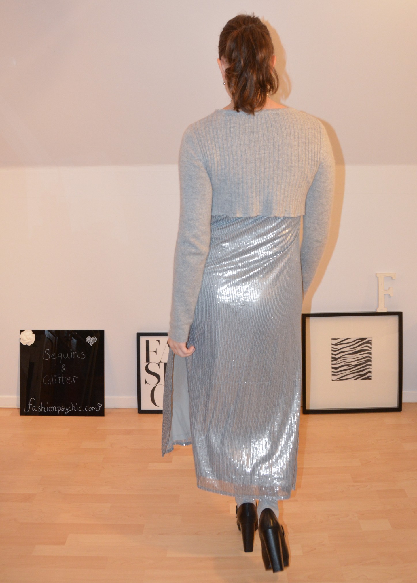 sparkly going out outfit