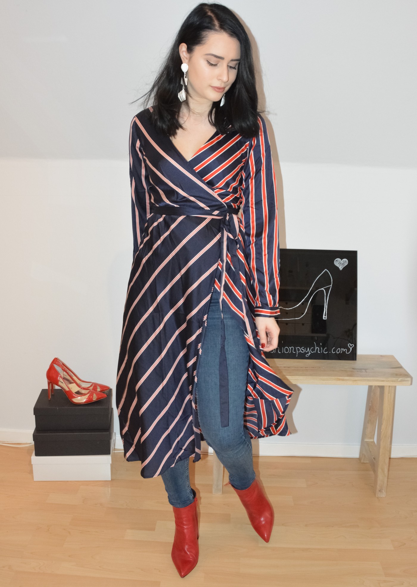 3 Ways To Wear The Wrap Dress Fashionpsychic 2666